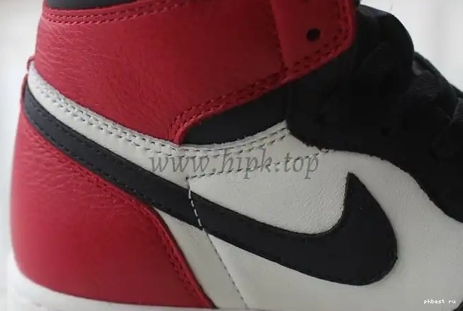 GOD IN THE ONLY PK AIR BEST BRED THE RETAIL LEATHER TOE JORDAN 1 MARKET VERSION CORRECT 0503